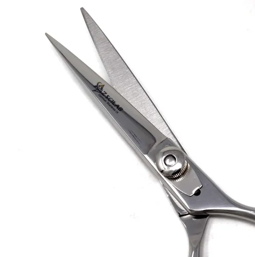 Vista 4 de Tijeras profesionales de peluquería de 5.5 pulgadas, acero inoxidable, tijeras de corte de pelo ligeras para peluquería, peluquería