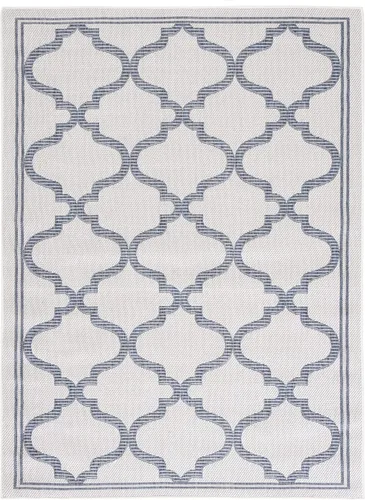 Vista 4 de MARTHA STEWART x SAFAVIEH MSRO336G - Alfombra de 6 pies 7 pulgadas x 9 pies, color plateado y gris, para interiores y exteriores, impermeable, fácil