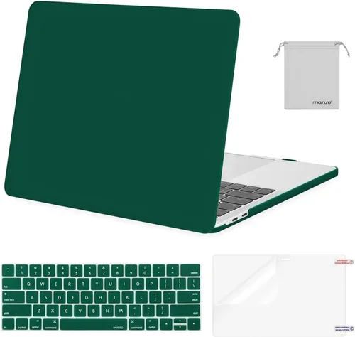 Vista 30 de MOSISO - Carcasa rígida de plástico, cubierta de teclado, protector de pantalla y bolsa de almacenamiento para MacBook Pro 13 pulgadas/33 cm