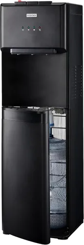 Vista 10 de Igloo Dispensador de enfriador de agua con carga inferior retro, opciones de temperatura caliente, fría o ambiente, capacidad para botellas de 3 o 5