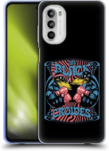 Vista 9 de Head Case Designs Officially Licensed The Black Crowes Artwork Graphics Soft Gel Case Compatible with Motorola Moto G52