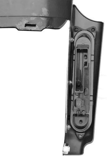 Vista 4 de Conjunto de fascia de guardabarros trasero con luces LED integradas de parada/cola/direccional Compatible con Harley Davidson Touring Modelos Road