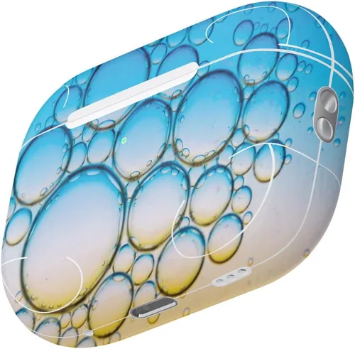 Vista 3 de MightySkins - Fundas compatibles con Apple AirPods Pro 2 - Sunrise Bubbles Funda protectora de vinilo duradera y única Fácil de aplicar, quitar