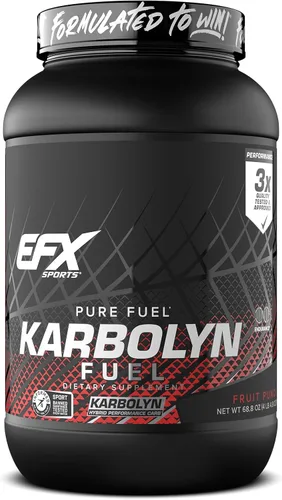 Vista 25 de EFX Sports Karbolyn Fuel Polvo de carbohidratos de absorción rápida Carga de carbohidratos, energía sostenida, recuperación rápida Sin