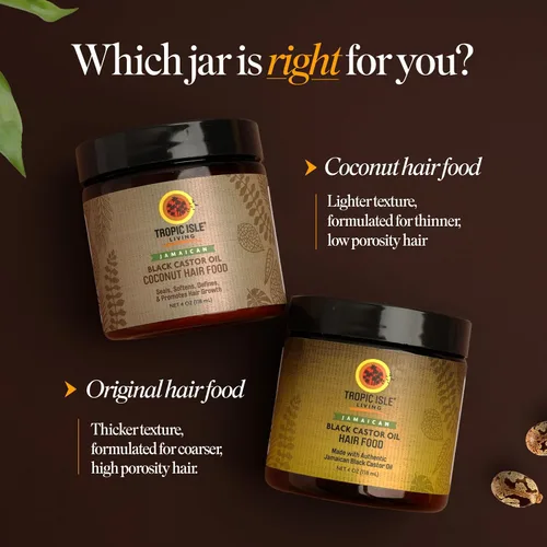Vista 6 de Tropic Isle Living Aceite de ricino negro jamaicano para el cabello, 4 onzas (paquete de 2) – Fórmula rica en nutrientes para la nutrición del cuero