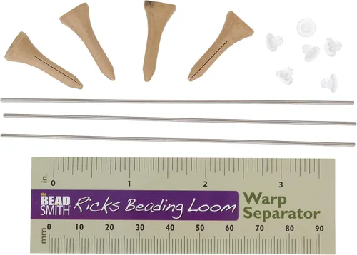 Vista 3 de The Beadsmith Ricks Bead Loom - Kit de accesorios (1 unidad)