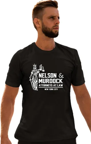 Vista 19 de Go All Out Camiseta para adultos de Nelson and Murdock Attorneys at Law
