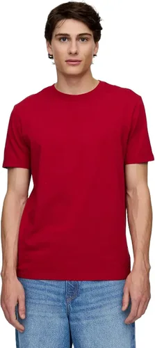 Vista 63 de Camiseta de cuello redondo Gap para hombre, mangas cortas, estilo casual Negro