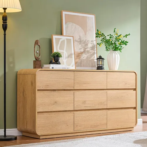 Vista 11 de Standifurno Cómoda de 29.5'' de Ancho para Clóset, Cajones Negros con Diseño Curvo, Cajonera con 5 Cajones, Cajón Vertical con Amplio