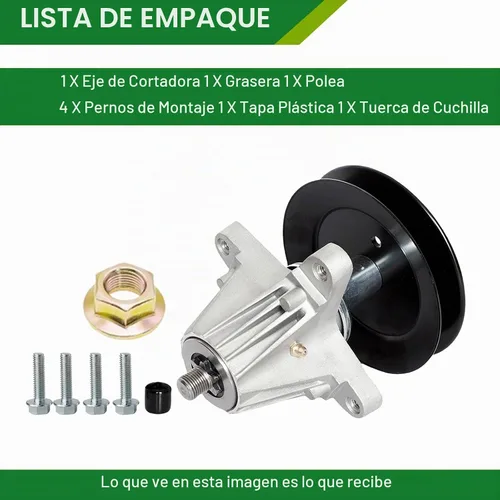 Vista 6 de 918-06978 618-06978 Husillo para Cub Cadet Cubierta de 54 pulgadas 1 Pack no eje S