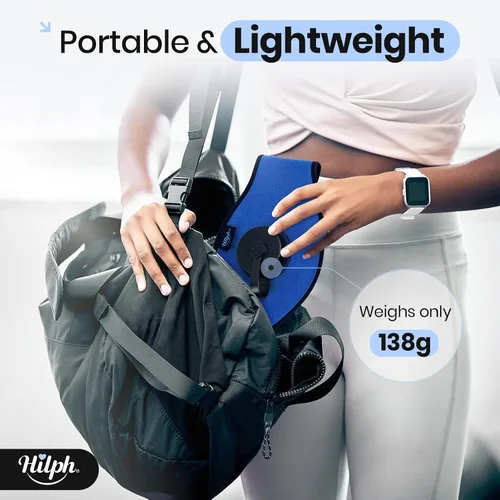 Vista 4 de Hilph Paquete de hielo recargable para el cuello, bolsa de hielo para el cuello portátil con envoltura de enfriamiento para terapia en frío