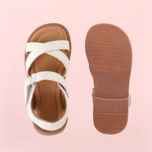 Vista 5 de PATPAT Sandalias para niñas pequeñas, sandalias para niños pequeños elegantes y cómodas ligeras y duraderas Sandalias de agua para niñas y niños