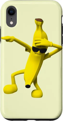 Vista 25 de iPhone 16 Dabbing Banana con gafas de sol para niños pequeños