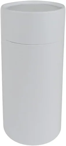 Vista 14 de WENPACK Paquete de 12 tubos de cartón con tapa, recipiente redondo de cartón (2.44 pulgadas de profundidad x 2.36 pulgadas de alto, Kraft)