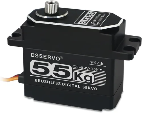 Vista 10 de Servo Digital de 20KG (44.1 lbs) de Alto Torque con Engranaje de Metal Completo Impermeable para Modelo RC DIY, DS3218MG, Ángulo de Control 270°