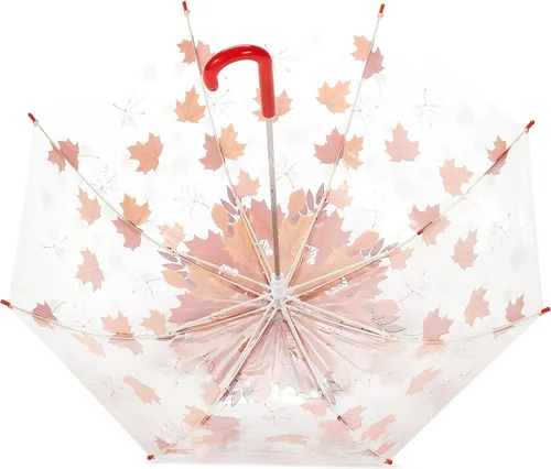 Vista 5 de Tienda Basics Sombrilla de burbujas transparente para niños Hoja Arce Hoja de arce