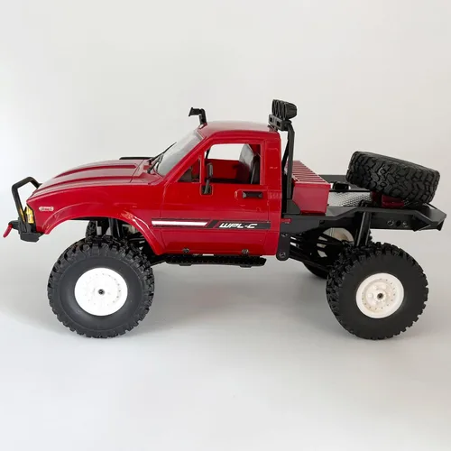 Vista 2 de WPLDEWAN WPL C14 RC Rock Crawler RC Camión RC 4x4 Escala 1/16 RTR Todo