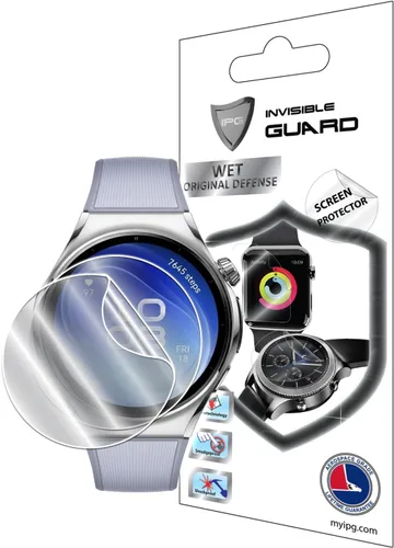 Vista 28 de IPG Hecho para Huawei Watch GT 4 1.614 in Smartwatch Protector de pantalla de hidrogel (2 unidades) Invisible HD Clear Film Anti-Scratch Protector