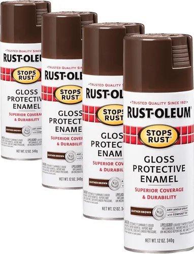 Vista 165 de Rust-Oleum 7776830 - Pintura en aerosol para prevención del óxido, 12 onzas, negro plano