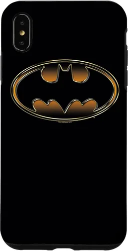 Vista 11 de Batman Funda protectora en relieve negra y dorada para iPhone 17