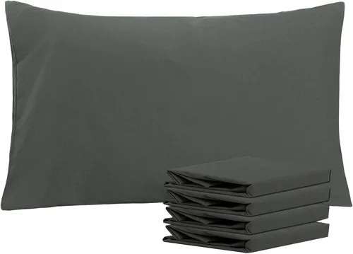 Vista 94 de NTBAY Juego de fundas de almohada estándar, paquete de 2 fundas de almohada de microfibra cepillada de 20 x 26 pulgadas, suaves, sin arrugas Aqua