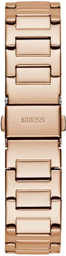 Vista 4 de GUESS Ladies 40mm Watch - Silver Tone Strap Silver Dial Silver Tone Case