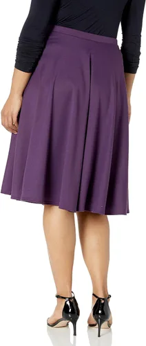 Vista 2 de Star Vixen Ponte - Falda midi completa para mujer