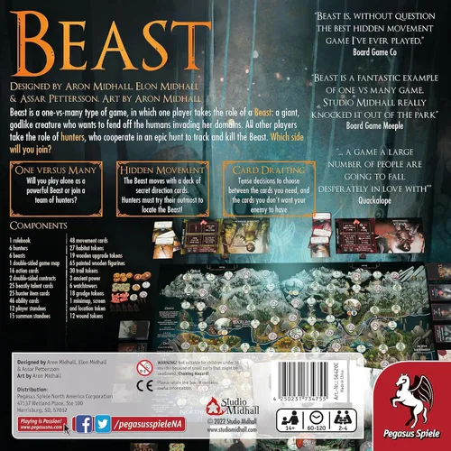 Vista 2 de Bestia - Juego de mesa