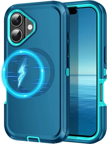 Vista 16 de Funda para iPhone 11, a prueba de golpes, caídas y polvo, protección de cuerpo completo de 3 capas, cubierta dura de alto impacto de alta Negro
