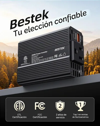 Vista 8 de Bestek Adaptador de encendedor de cigarrillos del inversor de corriente