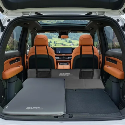 Vista 9 de Placa de extensión del colchón del asiento trasero del coche, extensor Gris-oscuro