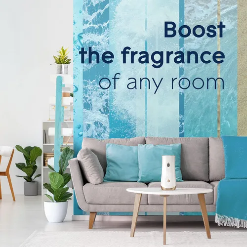 Vista 10 de Glade - Repuesto automático de aspersión, ambientador para el hogar y el baño, Aqua Waves, 6.2 oz, 3