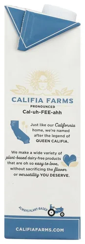 Vista 3 de Las granjas de califia Almendra Leche Creamer con coco última intervensión Vainilla – -32 fl oz de leche – 2pc