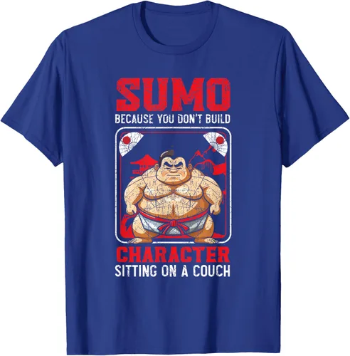 Vista 14 de Sumo Wrestler - Camiseta de lucha libre japonesa de lucha libre de sumo, Negro
