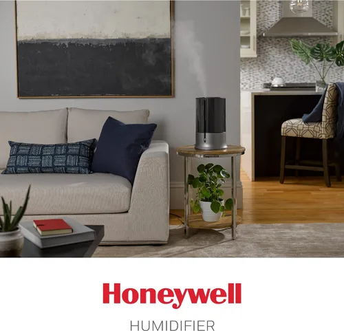 Vista 8 de Honeywell Designer Series Humidificador de niebla fría, humidificadores de habitación, color negro