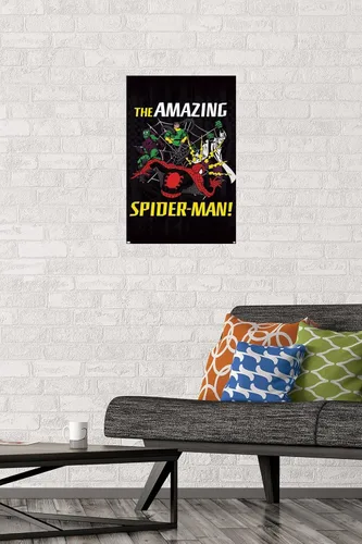 Vista 2 de Trends International Marvel Comics Spider-Man - Póster de pared de villanos Versión premium sin marco