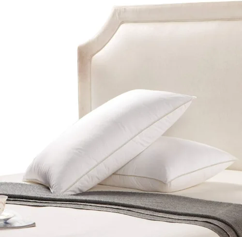 Vista 2 de Almohada Egyptian Bedding Goose Down - Algodón egipcio de 1200 hilos, set de 2