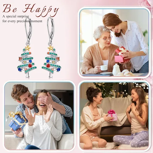 Vista 24 de Aretes colgantes de filigrana de plata de ley 925, margarita, loto, flor de rosa, piedra lunar, lágrima para mujer, nudo celta infinito, margarita
