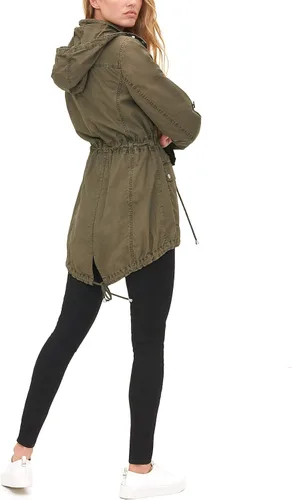 Vista 2 de Levis Chaqueta Anorak de algodón con capucha para mujer talla estándar y grande