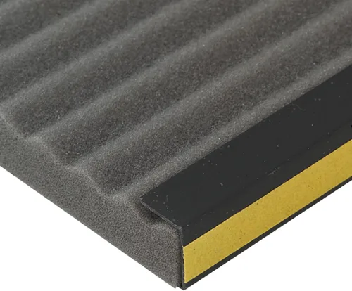 Vista 2 de Juego de panel lateral para aire acondicionado de M-D Building Products 8308, color gris.