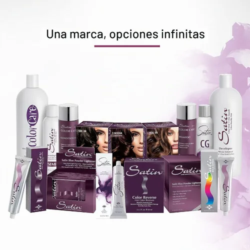 Vista 5 de Satin Color de cabello - colores de moda ultra vívidos - 3N - Marrón oscuro
