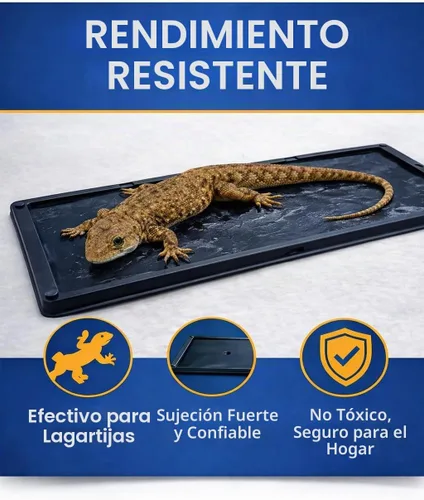 Vista 5 de Trampas de pegamento para interiores para el hogar, paquete de 12, trampas de pegamento a granel para ratas, ratones, serpientes y lagartos,
