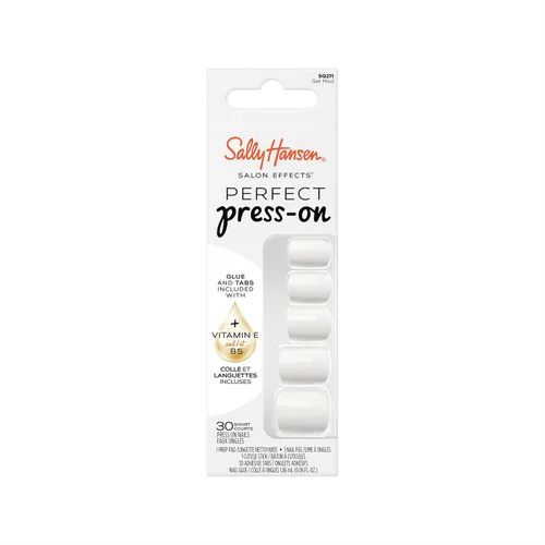 Vista 8 de Sally Hansen Pegamento perfecto para uñas con brocha, fijación de larga duración, cepillo de precisión, fórmula de vitamina E y B5, suave y no daña