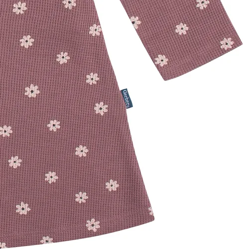 Vista 5 de Gerber Vestido de manga larga con detalle de volantes para bebé niña
