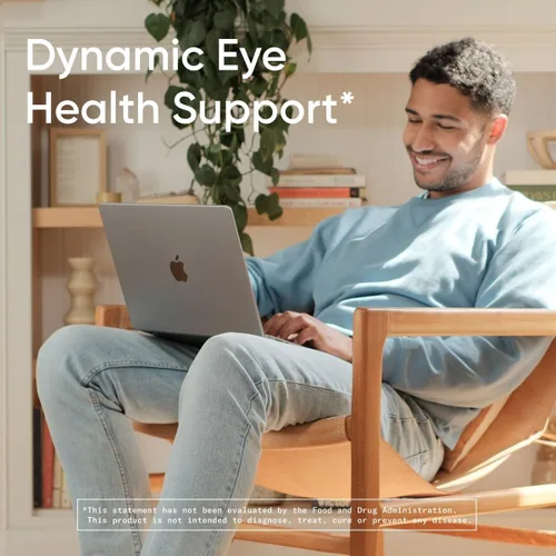 Vista 6 de Sports Research® Cápsulas de luteína y zeaxantina, suplemento de apoyo para la salud ocular hecho con Lute-Gen® y aceite de coco orgánico, apto