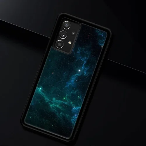 Vista 7 de CARLOCA Funda compatible con Samsung Galaxy A32 5G, increíble diseño de patrón de luz espacial nebulosa para niñas y niños, a prueba de golpes