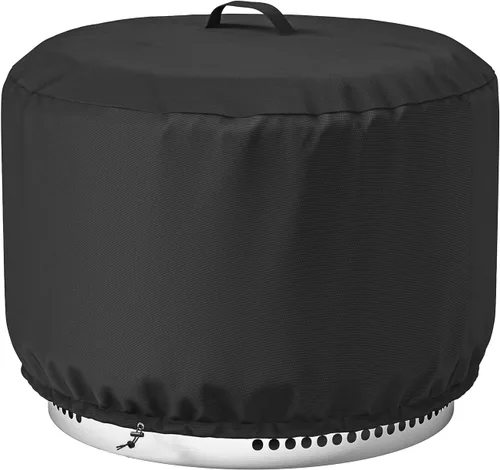 Vista 18 de Cubierta de mesa para hoguera Outland Living 401/403 para exteriores, mesa de fuego de gas propano para exteriores, 44 pulgadas, resistente al agua