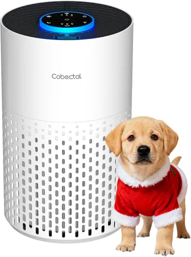Vista 12 de Purificadores de aire para dormitorio y hogar, limpiador de aire Cobectal con filtro H14 True HEPA 3 en 1 para habitación de hasta 1050 pies
