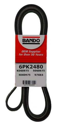 Vista 6 de Bando USA 6PK1255 Correa de serpentina de calidad OEM