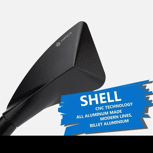 Vista 6 de Espejo retrovisor triangular para motocicleta Yamaha XT660Z XT660 TENERE ABS 2010-2017, espejo retrovisor lateral de aluminio CNC, lente Negro